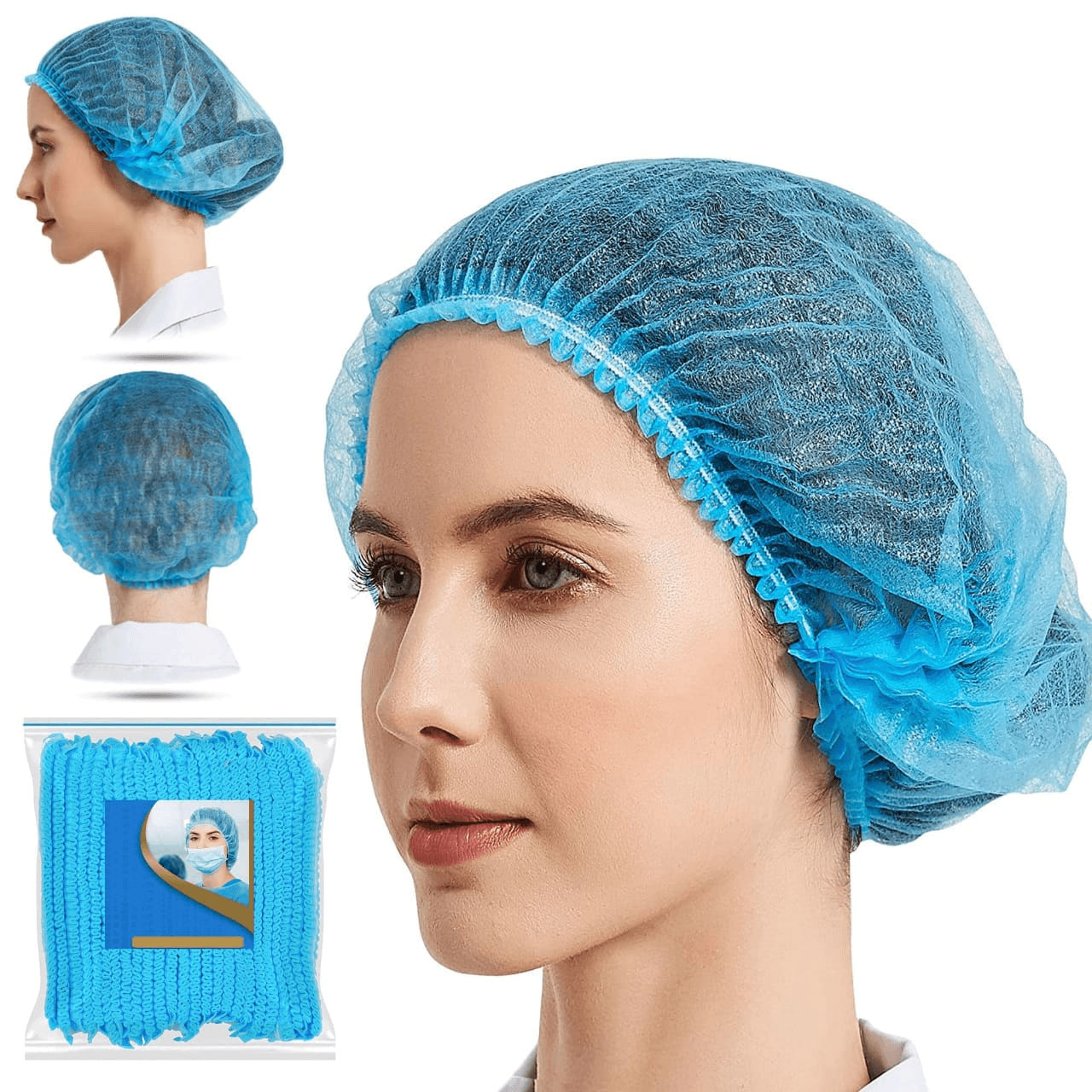 Professional Disposable Non-Woven Hair Nets