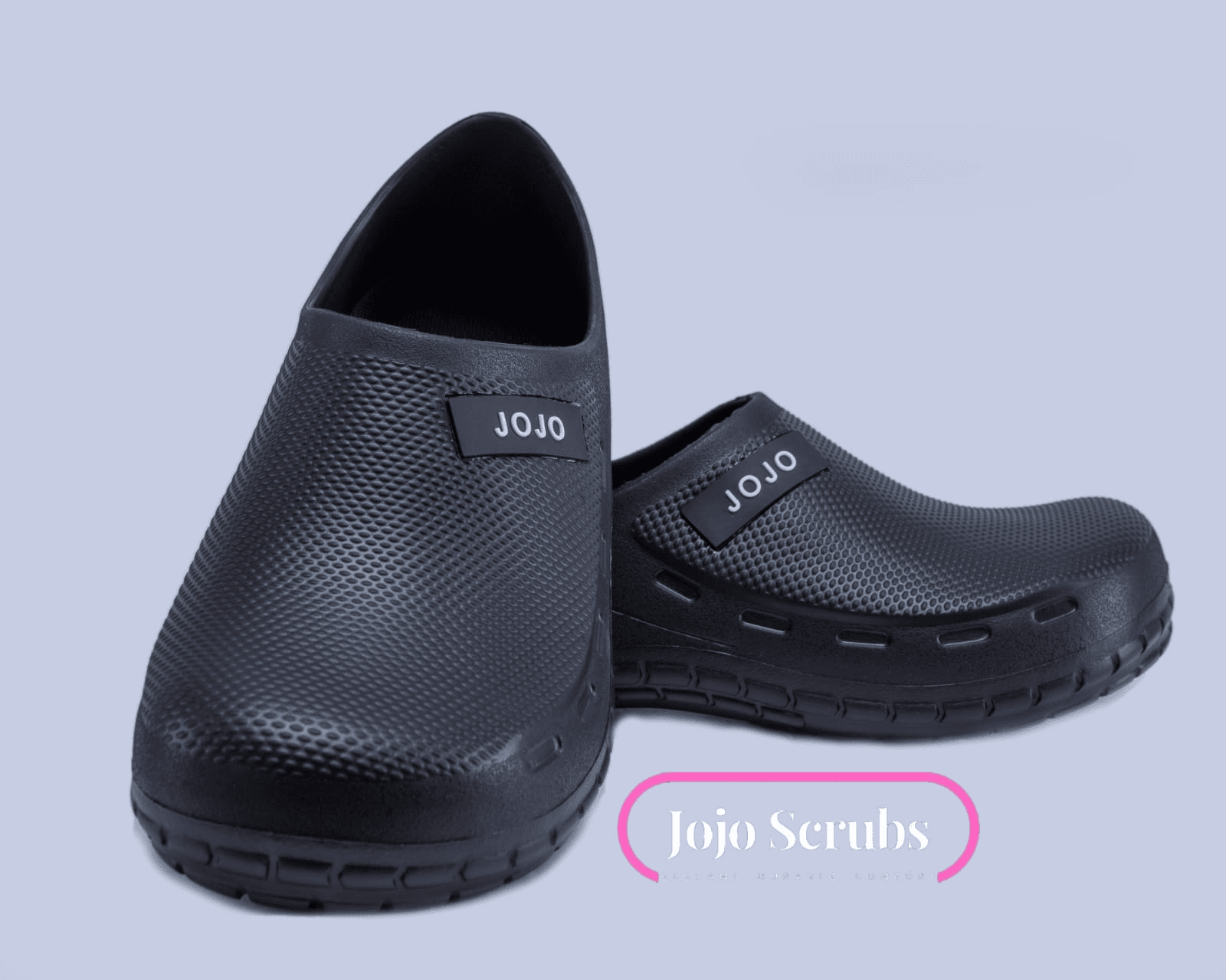 Professional Anti-Slip Theatre Clogs - Black