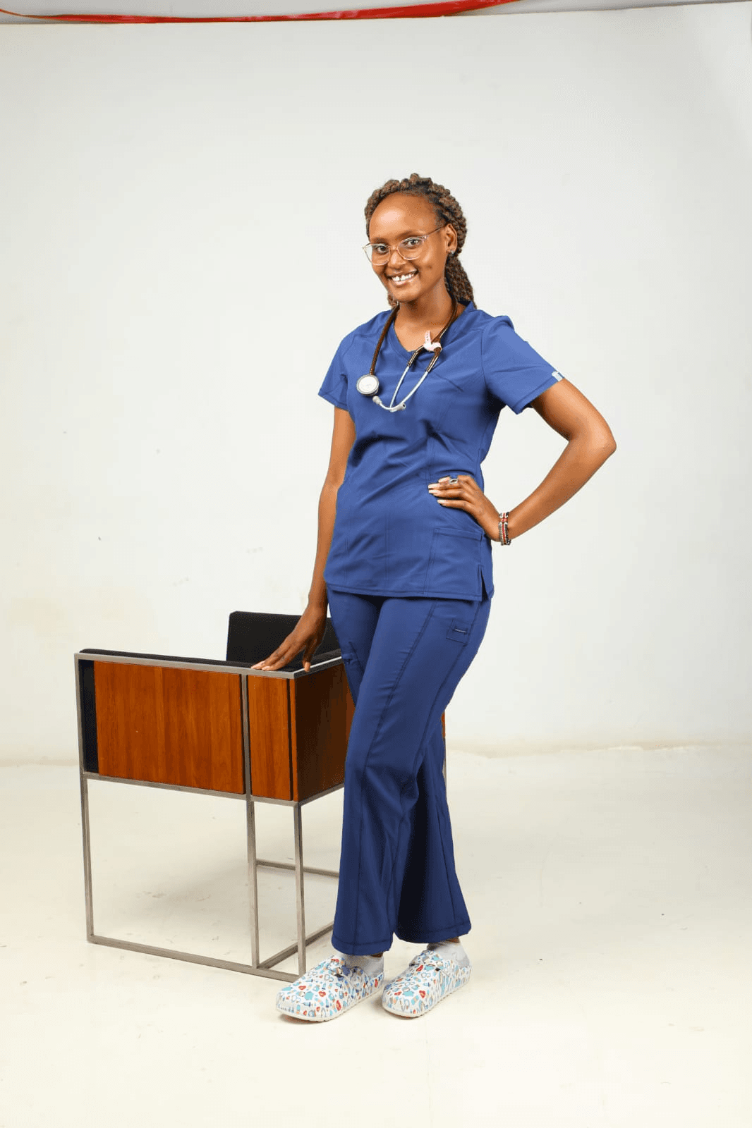 Infinity Series Performance Medical Scrubs - Navy Blue