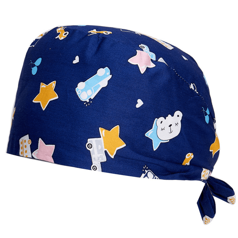 Designer Floral Unisex Surgical Headcap