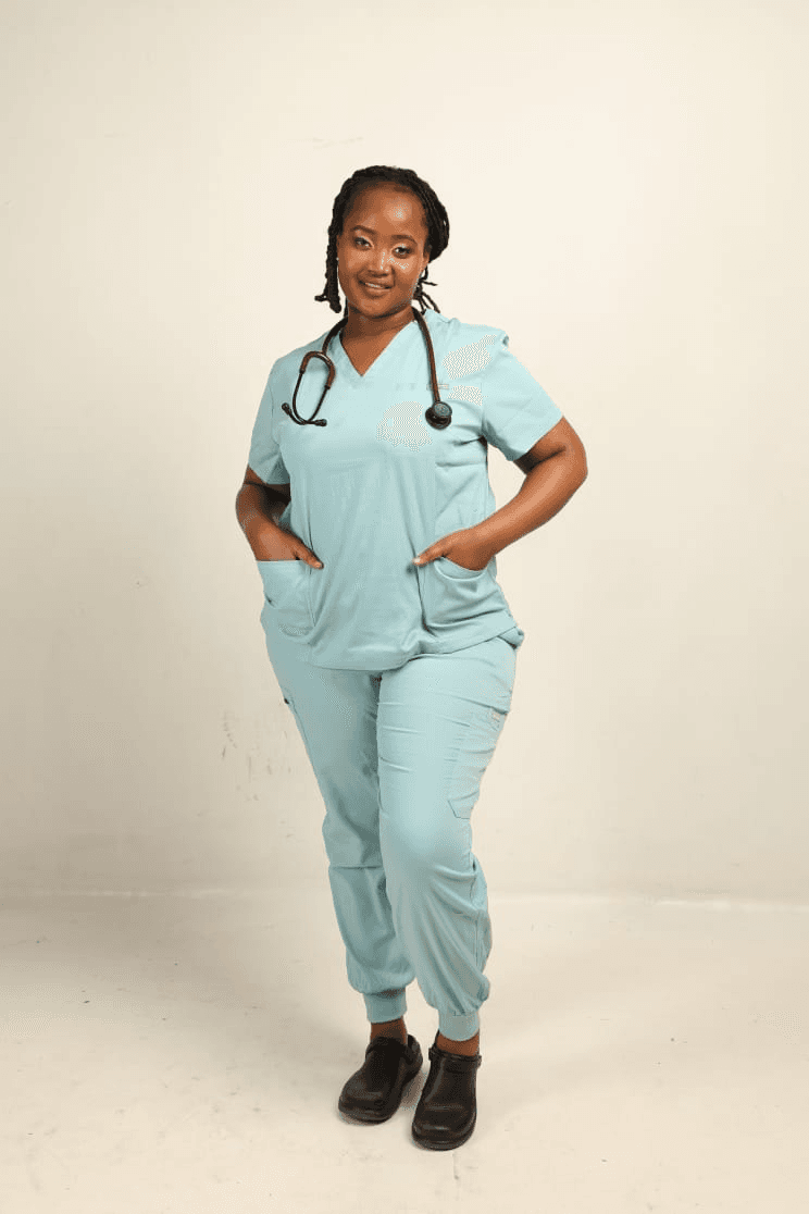 Performance Jogger Series Medical Scrubs - Turquoise Green