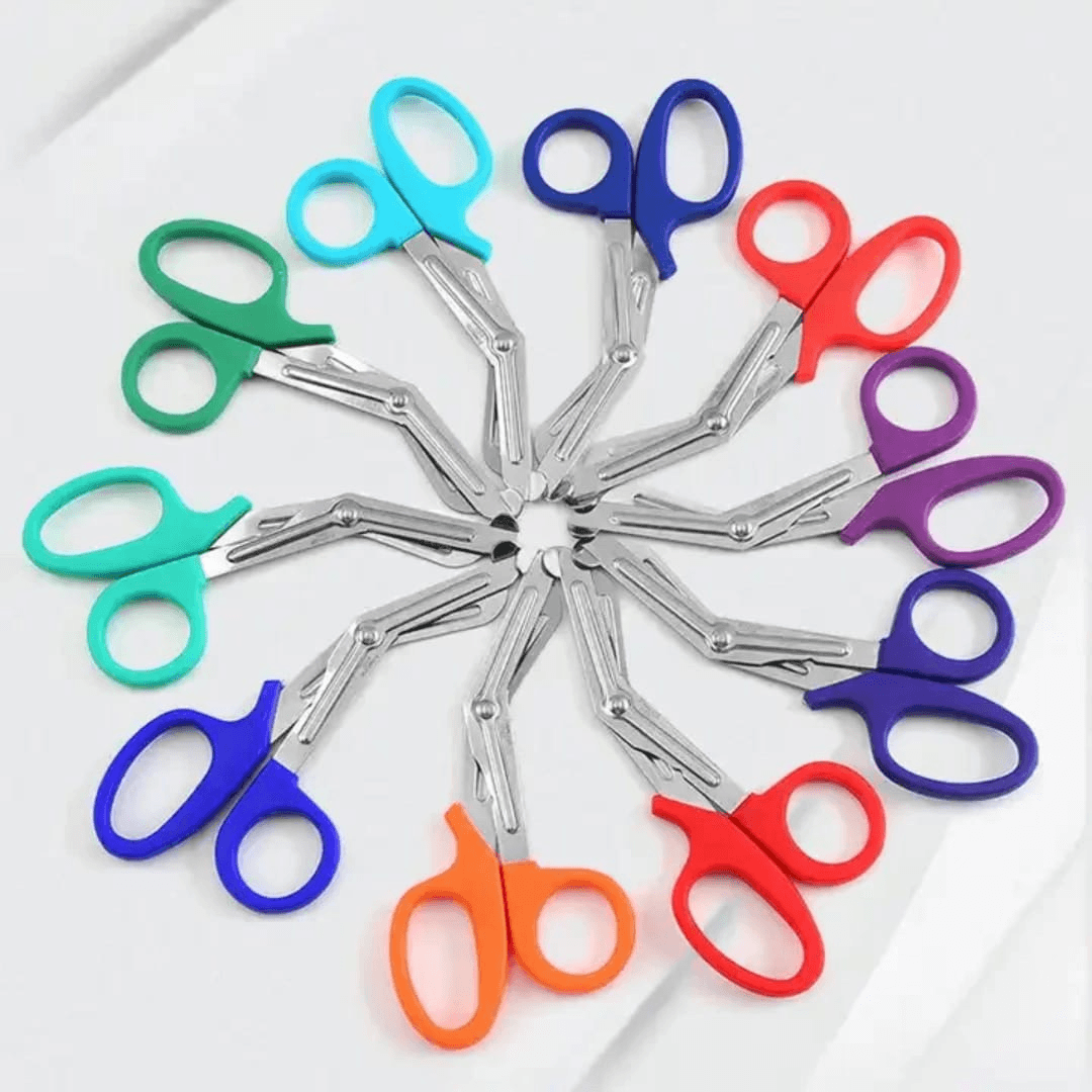 Precision Multi-Color Trauma Shears & Nursing Scissors