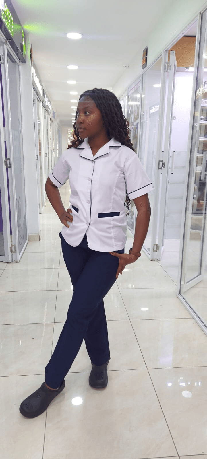 Institutional Regulation Nursing Uniform Set