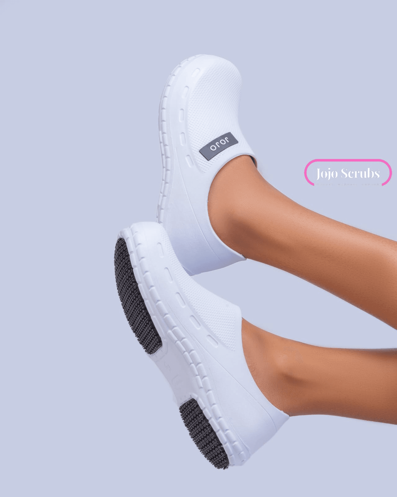 Professional Anti-Slip Theatre Clogs - White