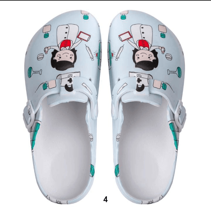 Signature Nurse Print Medical Clog